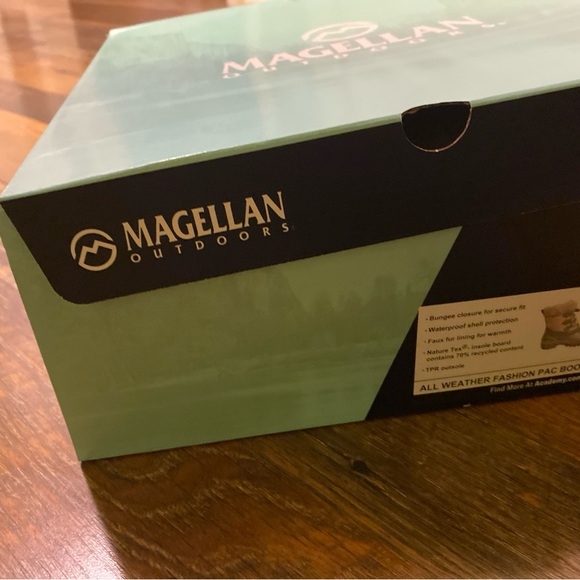 Magellan Outdoors Kids Snow Boots - Pink and Gray - Picture 7 of 7